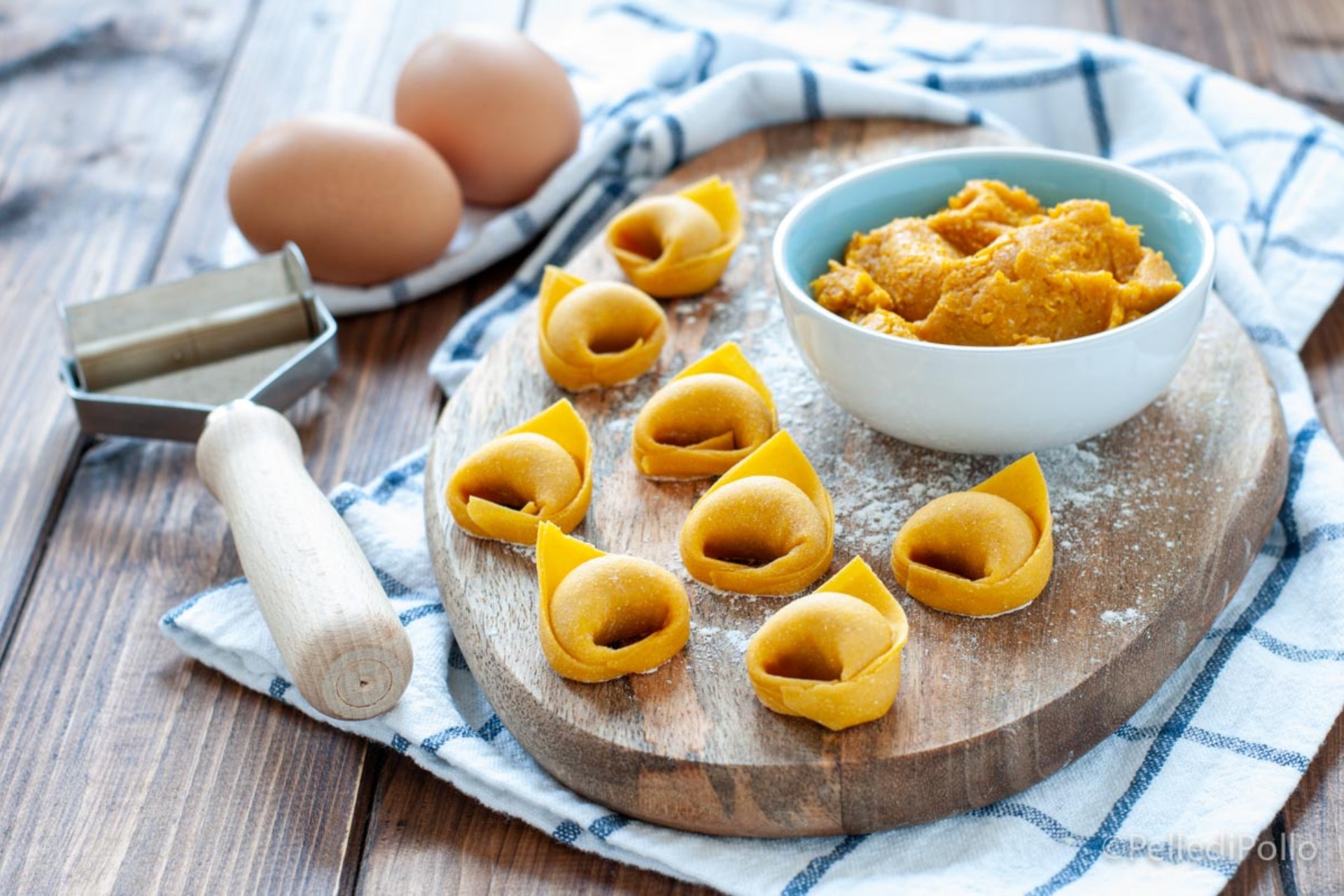 Tortelli di Zucca alla Mantovana - Ricetta